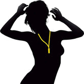 Pipedream Neon Party Vibe Necklace Bullet Vibrator Bullet Vibrators